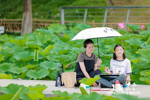 “大师从这里起步·我嘉墨趣”2025年嘉定区远香文化环少儿美术写生活动圆满举行